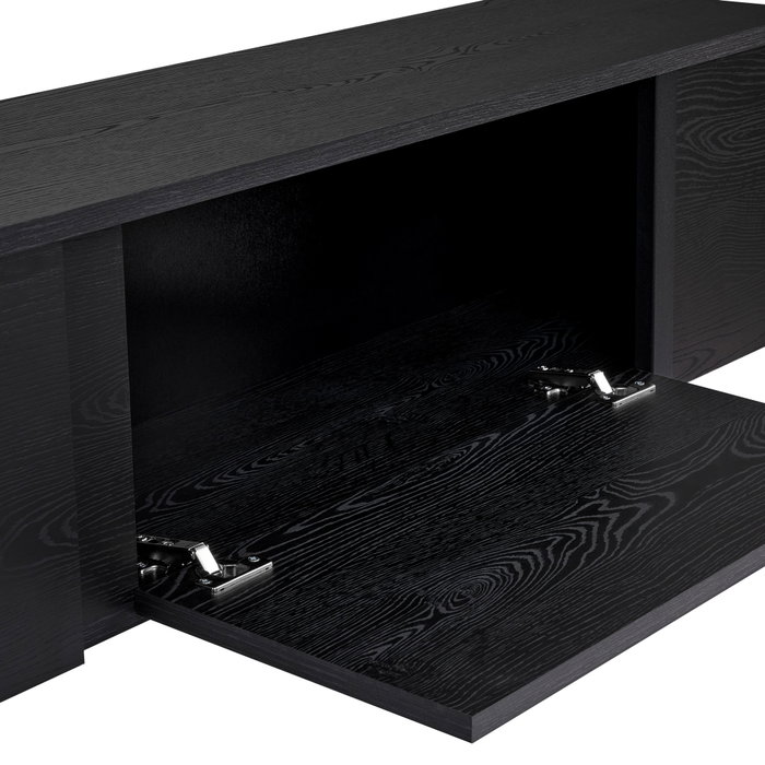 Nordure Soporte para TV Onera Negro Madera Nordure Soporte para TV Onera Negro Madera